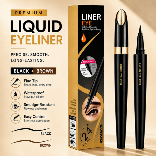 🎉Long-Lasting Smudge-Proof Liquid Eyeliner Pen