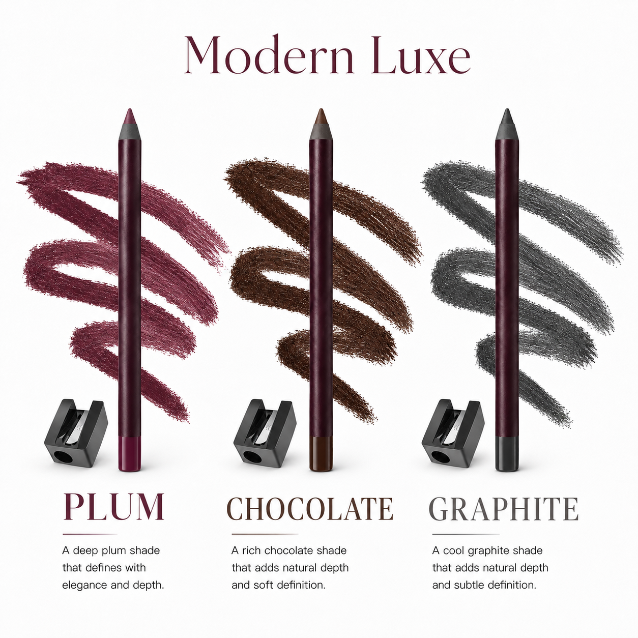 💖 24H Waterproof Eyeliner Pencil — Smudge-Proof, All-Day Wear