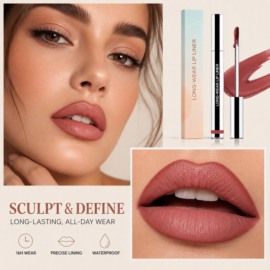 💋 Abziehbare Lipliner-Tönung | Kussfest • Wasserfest • Hält bis zu 24 Stunden