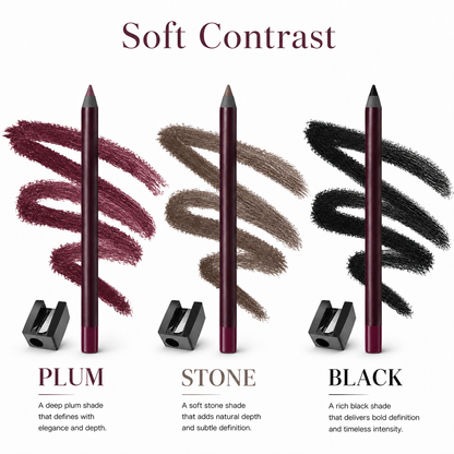 💖 24H Waterproof Eyeliner Pencil — Smudge-Proof, All-Day Wear